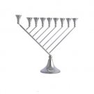 Hazorfim Hanukkah Menorah in Harp Design