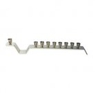 Sterling Silver Hanukkah Menorah with Modern Base