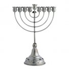 Hazorfim Hanukkah Menorah in Rose Design (Medium)
