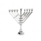 Chabad Hanukkah Menorah in Crystal