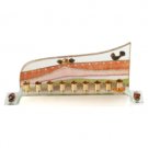Wave Menorah With Blackbird