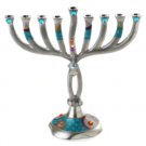 Branched Menorah With Dreidel