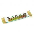 Bowl Menorah With Butterflies
