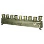 29x9 Centimeter Hanukkah Menorah Made in Bronze and Engraved