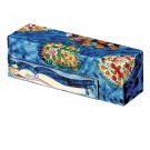 Yair Emanuel Multicolor Compact Travel Menorah with a Married Couple in Wood