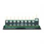 17x4 Centimeter Hanukkah Menorah in Crystal