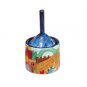 Yair Emanuel Dreidel and Box with Jerusalem City and Western Wall Design