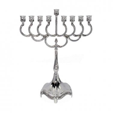 Classic Charming and Travel Sized Hanukkah Menorah 21cm