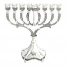 Vintage Hanukkah Menorah Silver Plated Small