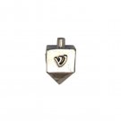 Sterling Silver Large Square Dreidel
