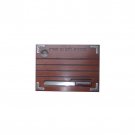 Wood Challah Board with Carved Hebrew Text, Knife and Jerusalem Plaques