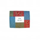 Yair Emanuel Challah Cover in Multi-Colored Patchwork with Pomegranate Designs