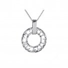 Sterling Silver Pendant with ‘Ani LeDodi VeDodi Li’ in Cutout Hebrew Text
