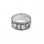 Silver Ring with 17th Century Italian Mazel Tov Design