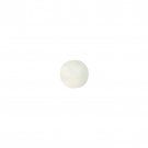White Suede Kippah with Four Sections