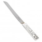 White, Pomegranate Handled Shabbat Challah Knife