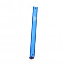 Blue Aluminum Mezuzah with Inscribed White Shin