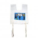 Tzitzit Garment with Children, Tallit and Hebrew Text