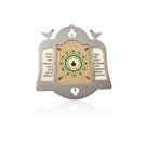English and Hebrew Home Blessing and Pomegranates Wall Hanging