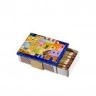 Yair Emanuel Wooden Matchbox Holder with Tower of David Design