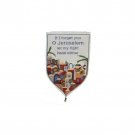 Yair Emanuel Shield Tapestry If I Forget in White