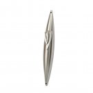 Matte Oval Mezuzah with Shin
