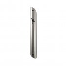 Matte Mezuzah with Shin and Modern Test Tube Shape