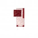 Yair Emanuel Organza Tallit and Bag Red Full Pomegranate Embroidery