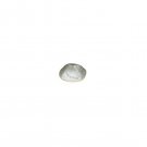 White Kippah with Silver Stars of David Wave Embroidery