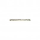 Yair Emanuel Hand Embroidered Atara with Jerusalem in Light Blue