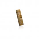 Jerusalem Stone Mezuzah with Kotel Stones and Large Shin