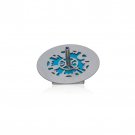 Jerusalem Hanukkah Dreidel by Adi Sidler in Turquoise