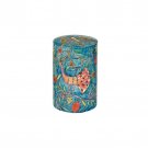 Yair Emanuel Round Tzedakah Box With Peacocks