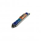 Mezuzah with Square Blue Stones