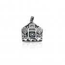 Silver Plated Pendant with 5th Century Amulet against Evil Eye