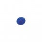 Blue Suede Kippah with Four Sections and Lines