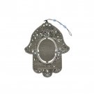 Russian Home Blessing Hamsa Wall Hanging with Jerusalem Motif