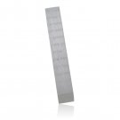 Silver Brushed Aluminum “Shema” Mezuzah by Adi Sidler