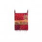 Yair Emanuel Red Patches Embroidered Bag with Jerusalem