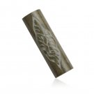 Grey Galilee Stone Mezuzah with “Shema Yisrael”