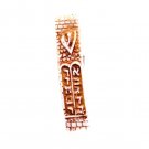 Polyresin Mezuzah with Western Wall, Shin and Tablets