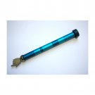Anodized Aluminum Torah Pointer with Turquoise and Blue Stripes