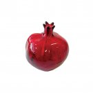 Small Red Ceramic Pomegranate by Yair Emanuel