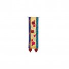 Yair Emanuel Multicolor Long Wall Hanging With Pomegranates