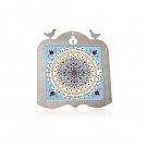 Hebrew Home Blessing and Pomegranates Wall Hanging