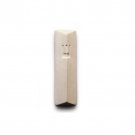 White Concrete Mezuzah with Carved Hebrew Letter Shin by ceMMent