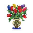 David Gerstein Abstract Tulips Bouquet