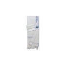 White Wool Tallit with Blue and Silver Jerusalem and Birds