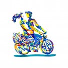 David Gerstein Spring Ride Bike Rider Sculpture