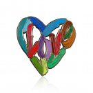 David Gerstein Heart of Love Brooch
